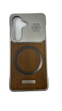 Wooden Texture Samsung Galaxy S26 Phone Case - Brown